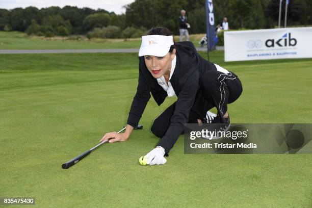 Anja Kruse during the 10th GRK Golf Charity Masters on August 19, 2017 in Leipzig, Germany.