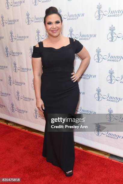 Gloria Calderon Kellett attends 32nd Annual Imagen Awards - Red Carpet at the Beverly Wilshire Four Seasons Hotel on August 18, 2017 in Beverly...