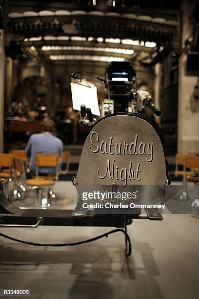 Darrell Hammond , Fred Armisen and Chris Parnell and the cast of Saturday Night Live October 9, 2008 at the SNL NBC studios in New York City.