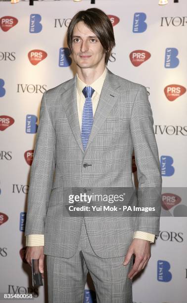 Nick Hemming arriving at the 54th Ivor Novello Awards at the Grosvenor House, Park Lane London W1K 7TN