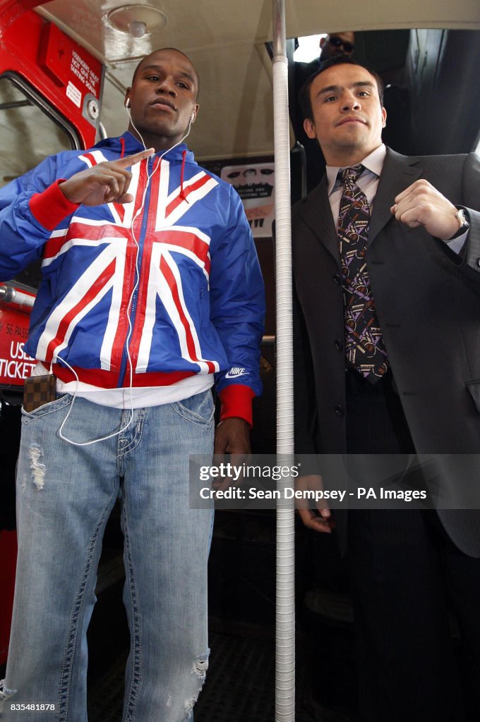 Boxing - Floyd Mayweather and Juan Manuel Marquez Photocall - Landmark Hotel