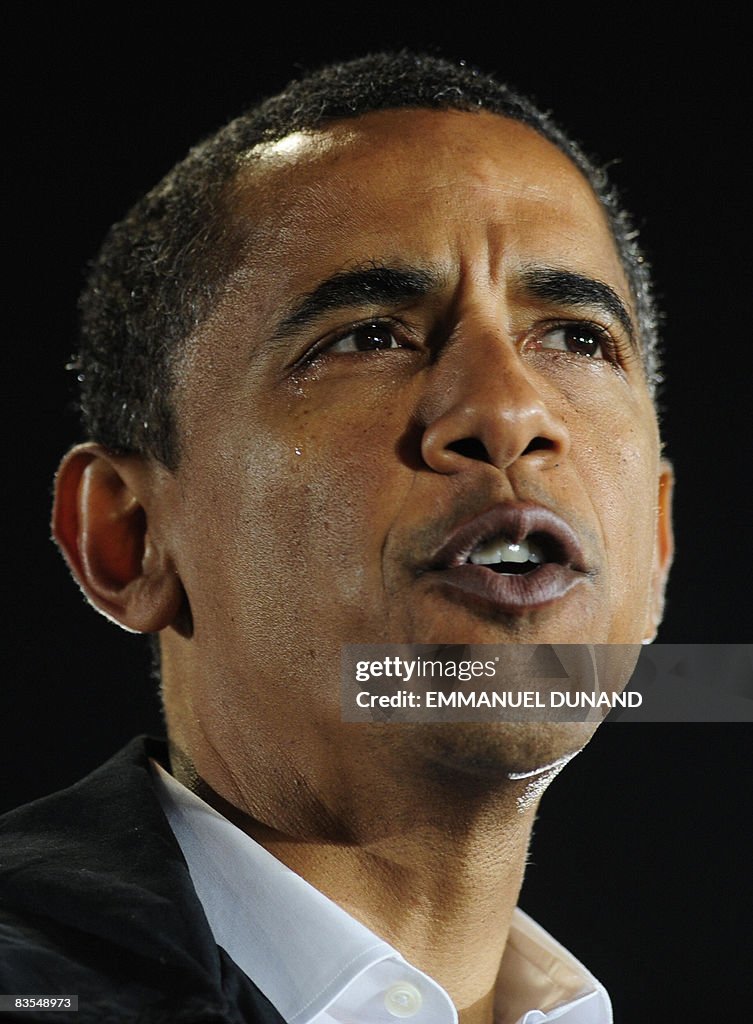 US Democratic presidential candidate Ill