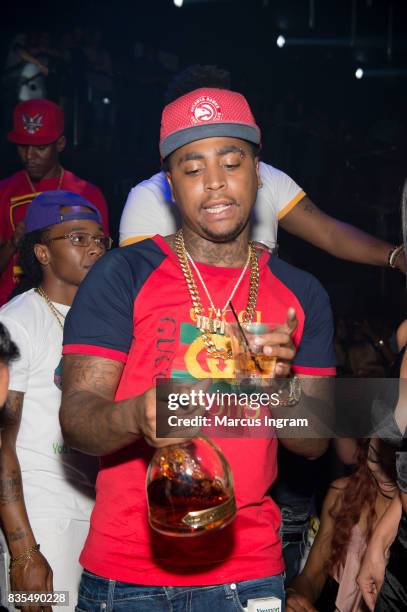 Rapper Mike 'ZanMan Trippin' Francis attends Gold Room Fridays hosts by Rick Ross at Gold Room on August 18, 2017 in Atlanta, Georgia.