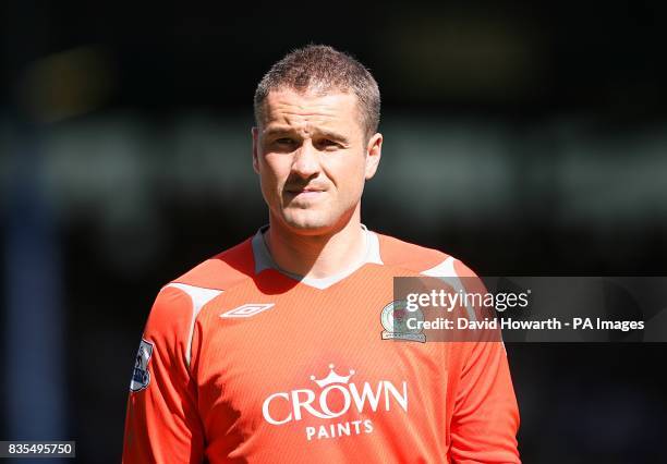 Blackburn Rovers goalkeeper Paul Robinson