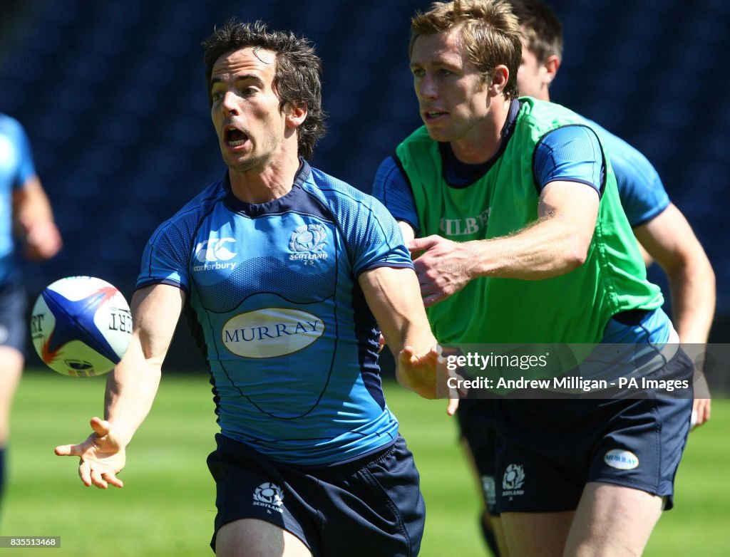 Rugby Union - Scotland 7s Captain's Run - Murrayfield Stadium