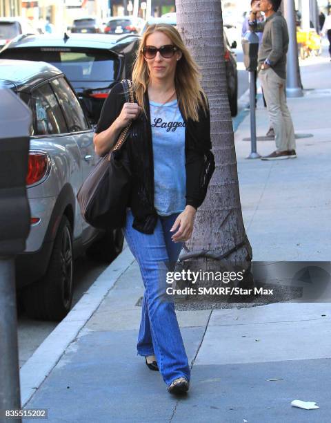 Jenn Berman is seen on August 18, 2017 in Los Angeles, California