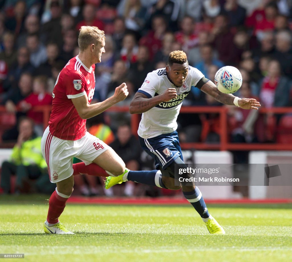 Nottingham Forest v Middlesbrough - Sky Bet Championship