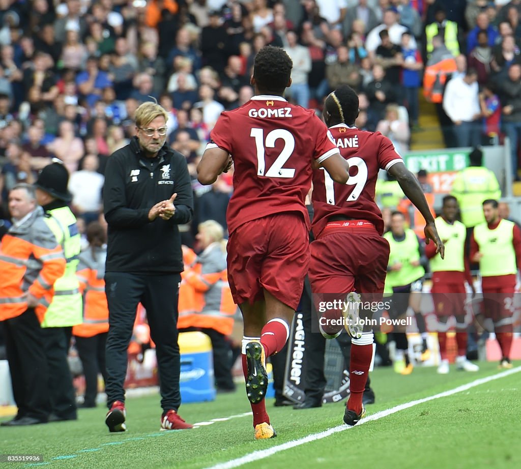Liverpool v Crystal Palace - Premier League
