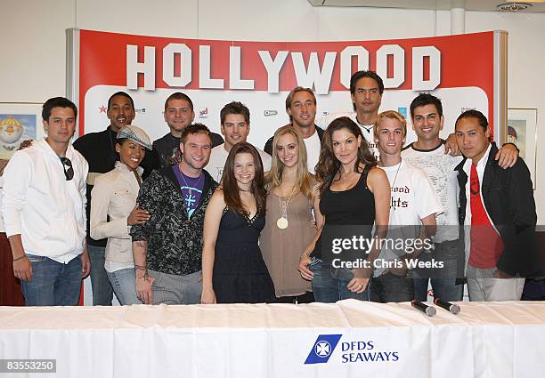 Actors Stephen Colletti , Wesley Johnson Denyce Lawton, American Idols Chris Richardson, Blake Lewis, actors Josh Henderson, Joy Lauren, Andrea...