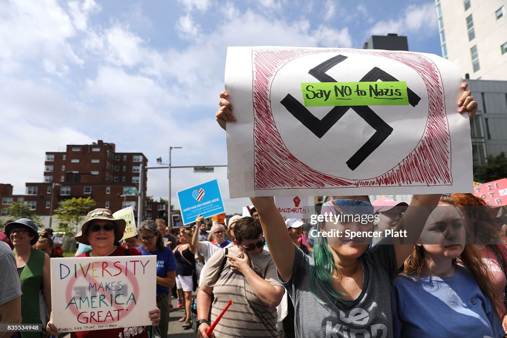 Solidarity With Charlottesville Rallies Are Held Across The Country, In Wake Of Death After Alt Right Rally Last Week