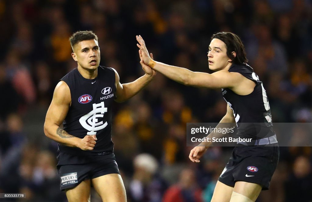 AFL Rd 22 - Carlton v Hawthorn