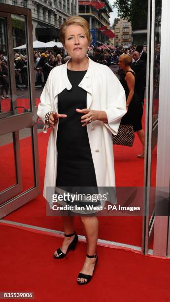 Emma Thompson arrives at the premiere of Last Chance Harvey at the Odeon West End in London.