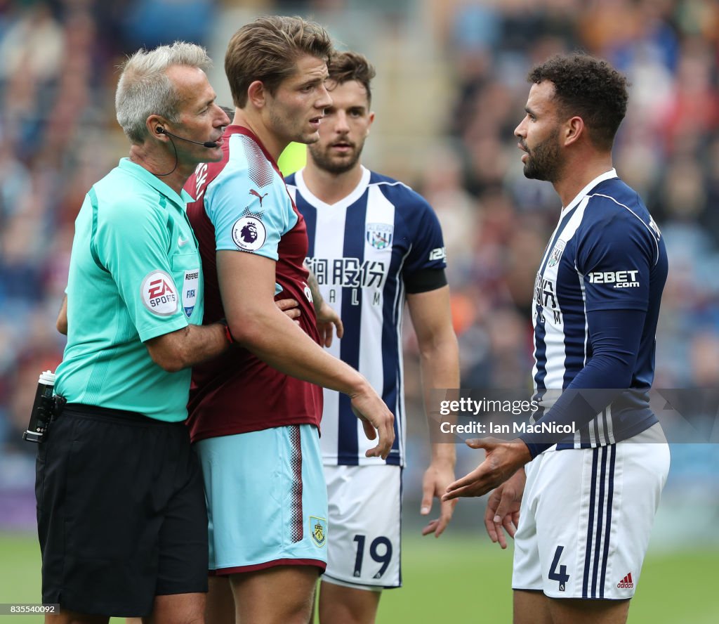 Burnley v West Bromwich Albion - Premier League