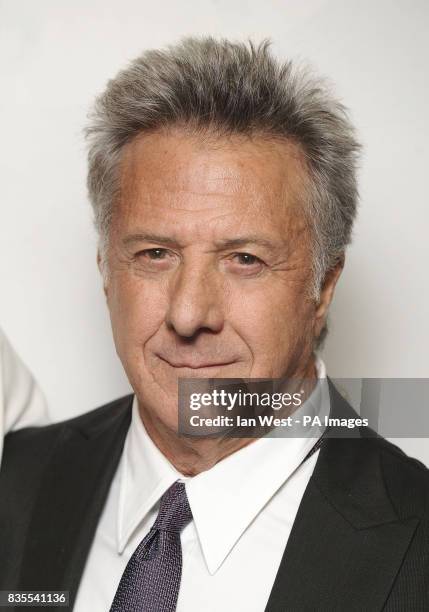 Dustin Hoffman arrives at the premiere of Last Chance Harvey at the Odeon West End in London.