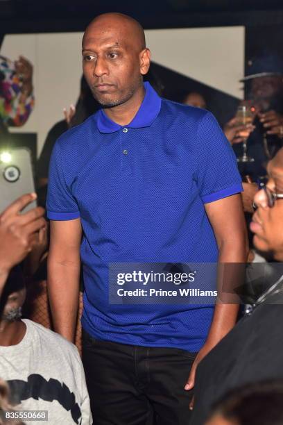 Alex Gidewon attends a Party Hosted By Rick Ross at Gold Room on August 18, 2017 in Atlanta, Georgia.