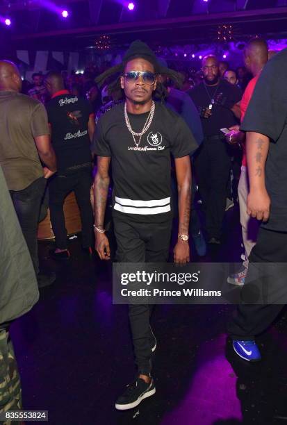 Sam Sneak attends a Party Hosted By Rick Ross at Gold Room on August 18, 2017 in Atlanta, Georgia.