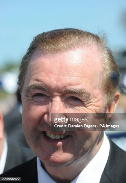 Trainer Dermot Weld after Casual Conquest had won the Tattersalls Gold Cup during the Boylesports.com Irish 1000 Guineas Day at Curragh Racecourse,...