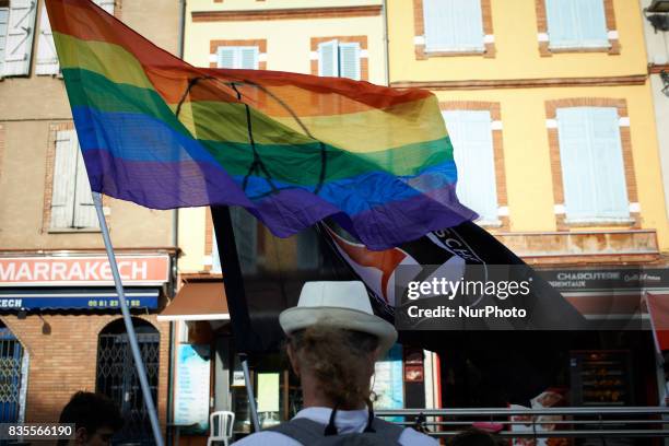 People gathered In Toulouse in solidarity with anti-fascists in Charlottesville after the killing of Heather Heyer by a white supremacist. On August...