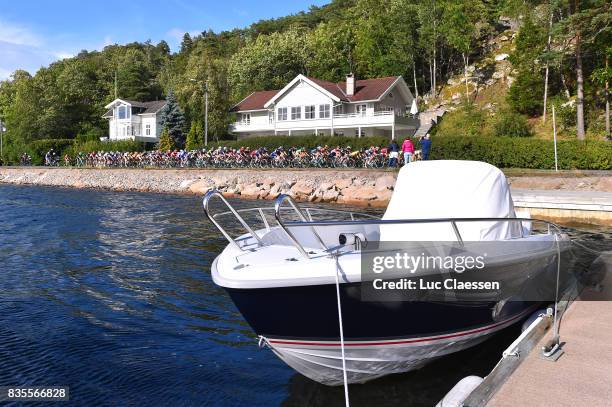 3rd Ladies Tour Of Norway 2017 / Stage 2 Landscape / Peloton / Lake / Sarpsborg - Fredrikstad / Women / TON /