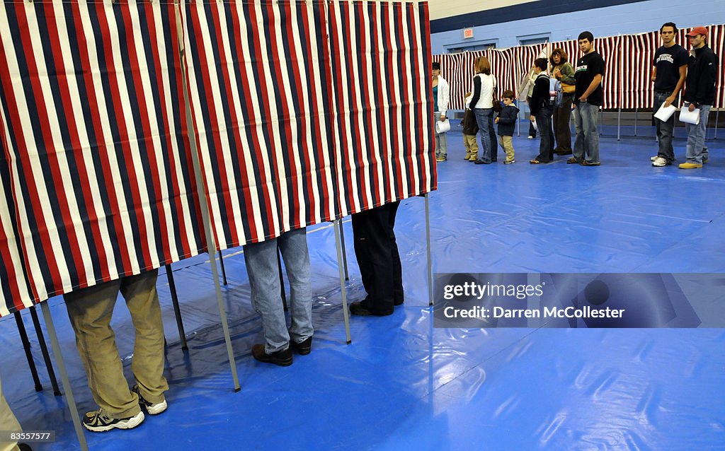 Americans Go To The Polls To Elect The Next U.S. President