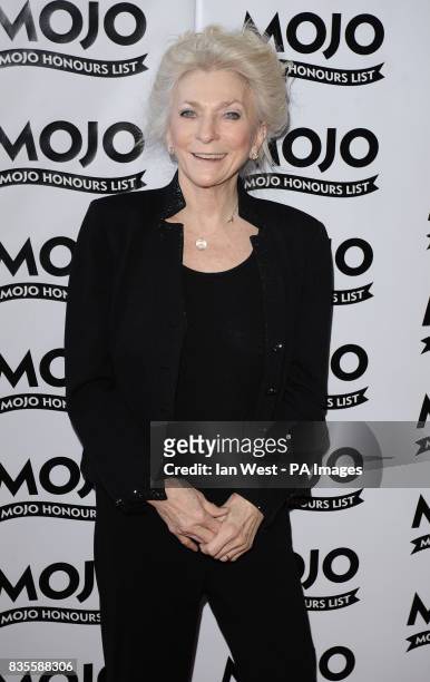 Judy Collins arrives at the Mojo Awards at The Brewery in London.