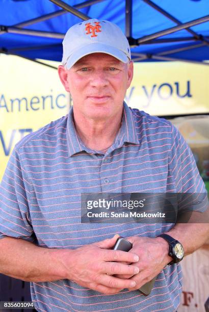 Lenny Dykstra attends the 69th Annual Artists and Writers Softball Game at Herrick Park on August 19, 2017 in East Hampton, New York.