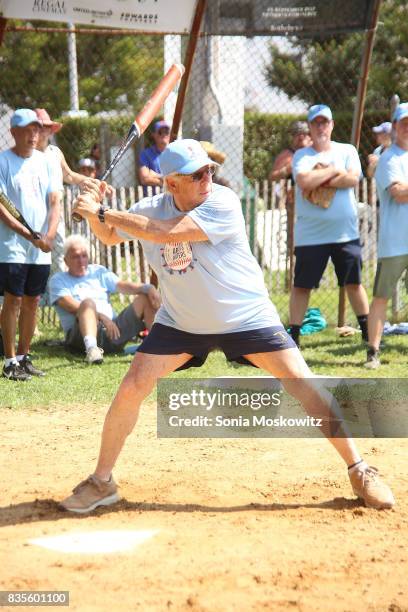 Carl Bernstein attends the 69th Annual Artists and Writers Softball Game at Herrick Park on August 19, 2017 in East Hampton, New York.