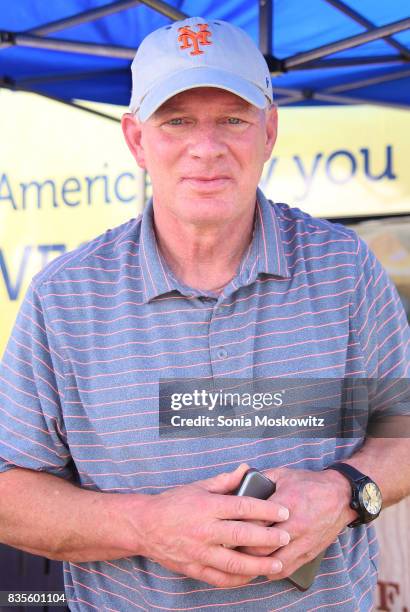 Lenny Dykstra attends the 69th Annual Artists and Writers Softball Game at Herrick Park on August 19, 2017 in East Hampton, New York.