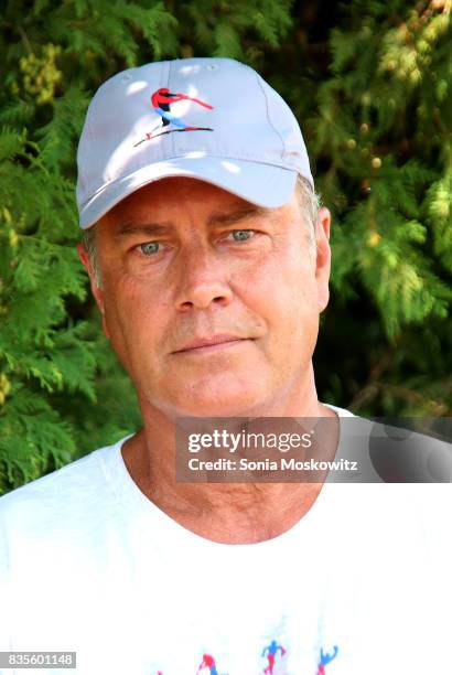 Peter Cook attends the 69th Annual Artists and Writers Softball Game at Herrick Park on August 19, 2017 in East Hampton, New York.