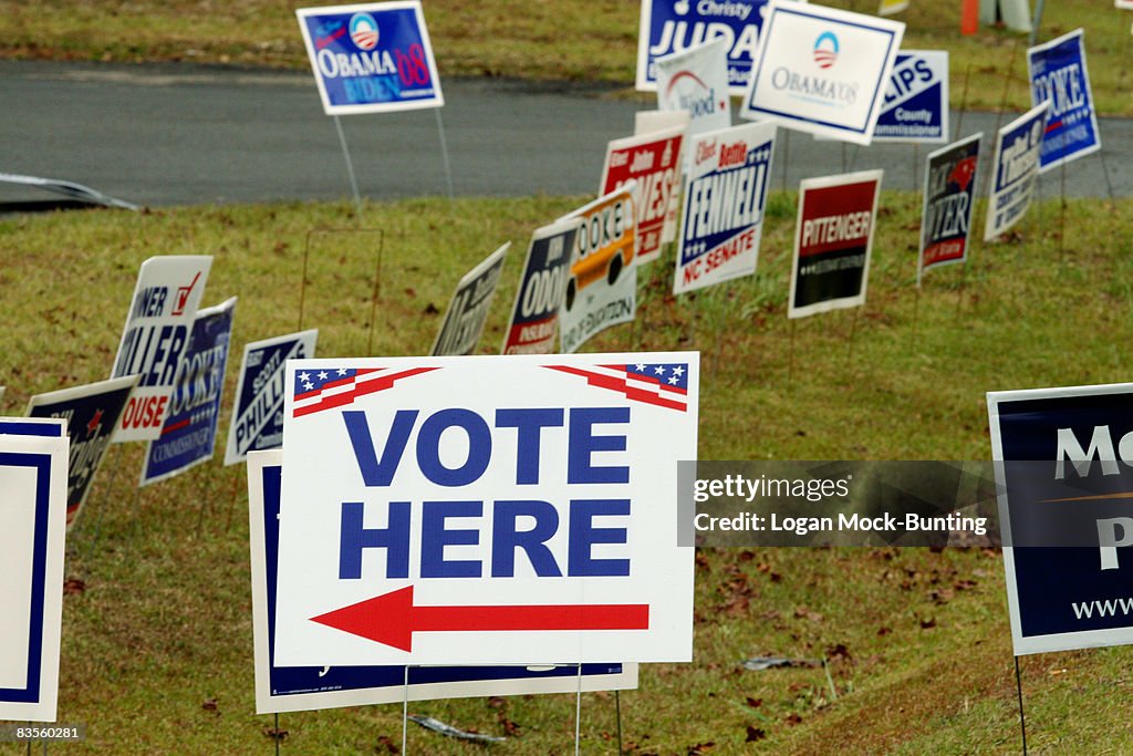 Americans Go To The Polls To Elect The Next U.S. President