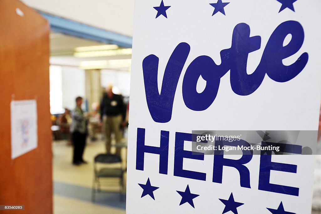 Americans Go To The Polls To Elect The Next U.S. President