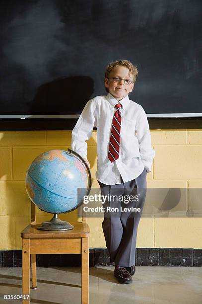 school classroom - blackboard qc stock-fotos und bilder