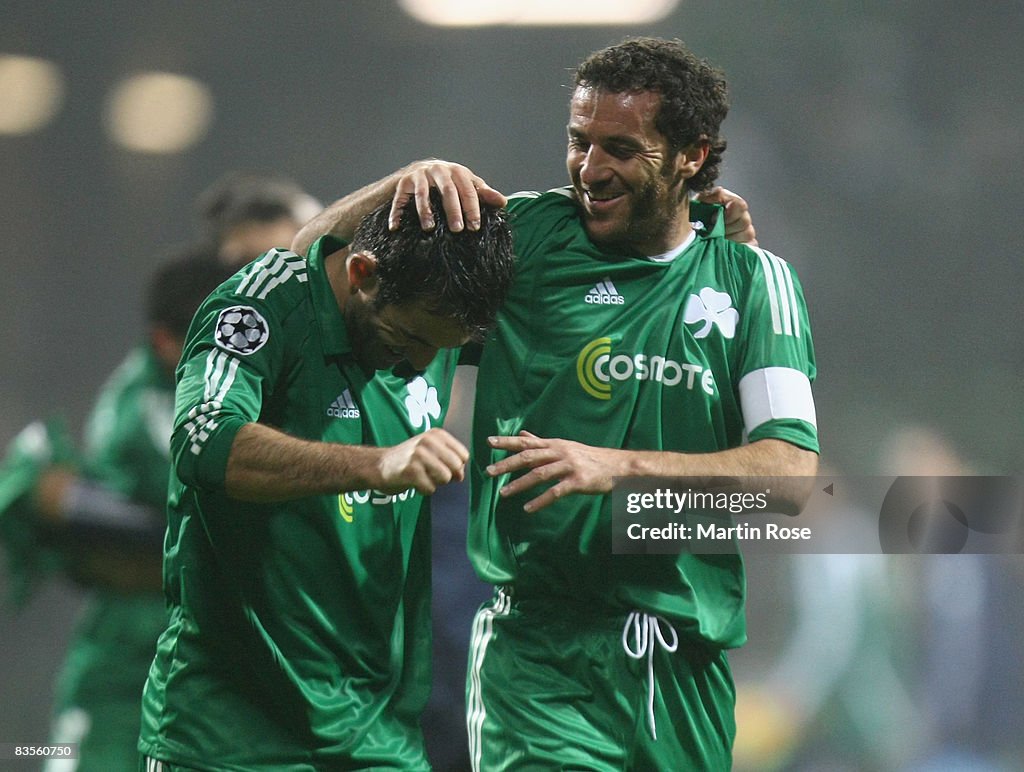 SV Werder Bremen v Panathinaikos - UEFA Champions League