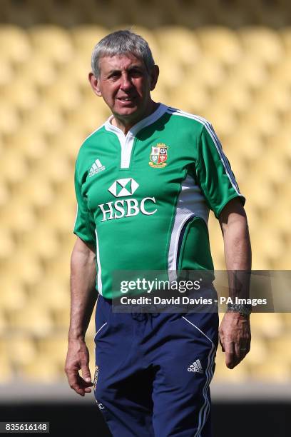 British and Irish Lions head coach Ian McGeechan during the Captain's Run at the Royal Bafokeng Sports Palace, Rustenburg, South Africa.