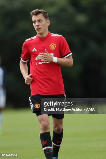 Lee O'Connor of Manchester United during the U18 Premier League match between West Bromwich Albion and Manchester United on August 19, 2017 in West...