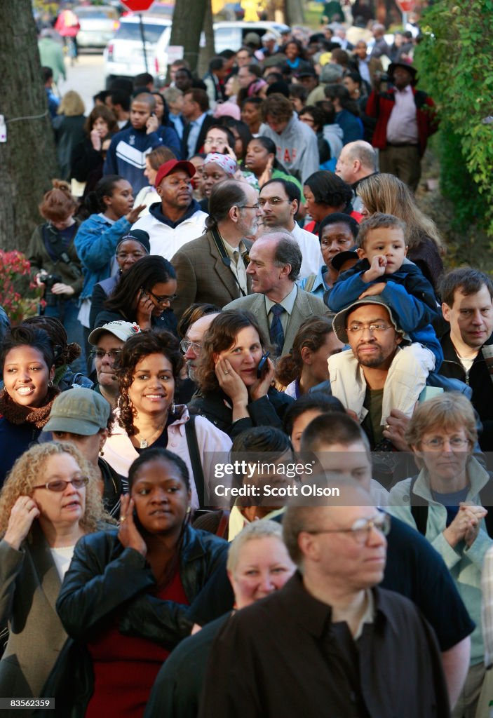 Americans Go To The Polls To Elect The Next U.S. President