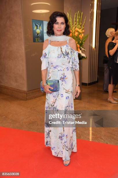 Anja Kruse attends the GRK Golf Charity Masters evening gala on August 19, 2017 in Leipzig, Germany.