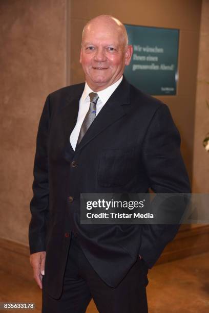 Joachim Hunold attends the GRK Golf Charity Masters evening gala on August 19, 2017 in Leipzig, Germany.