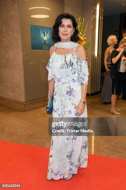 Anja Kruse attends the GRK Golf Charity Masters evening gala on August 19, 2017 in Leipzig, Germany.