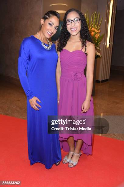 Jessica Wahls, Cheyenne Wahls attends the GRK Golf Charity Masters evening gala on August 19, 2017 in Leipzig, Germany.