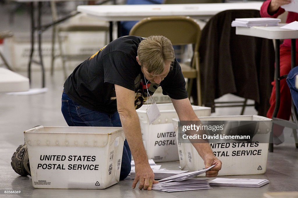 Americans Go To The Polls To Elect The Next U.S. President