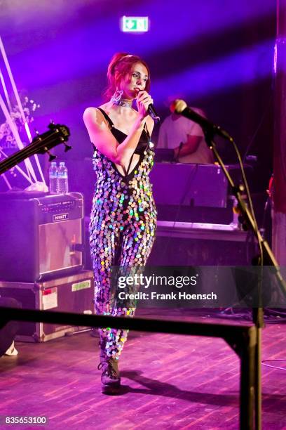 Singer Kate Nash performs live on stage during a concert at the Festsaal Kreuzberg on August 19, 2017 in Berlin, Germany.