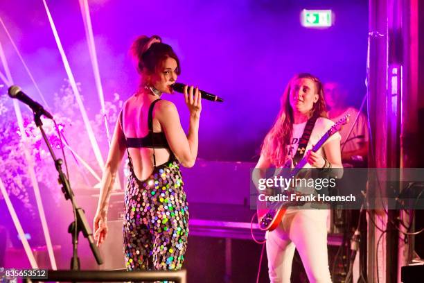 Singer Kate Nash performs live on stage during a concert at the Festsaal Kreuzberg on August 19, 2017 in Berlin, Germany.