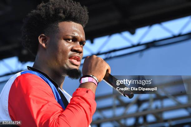 Ugly God performs during Day One of 2017 Billboard Hot 100 Festival at Northwell Health at Jones Beach Theater on August 19, 2017 in Wantagh City.