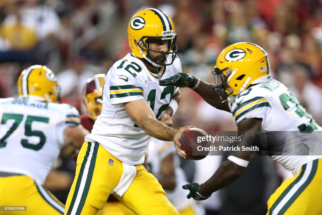 Green Bay Packers v Washington Redskins