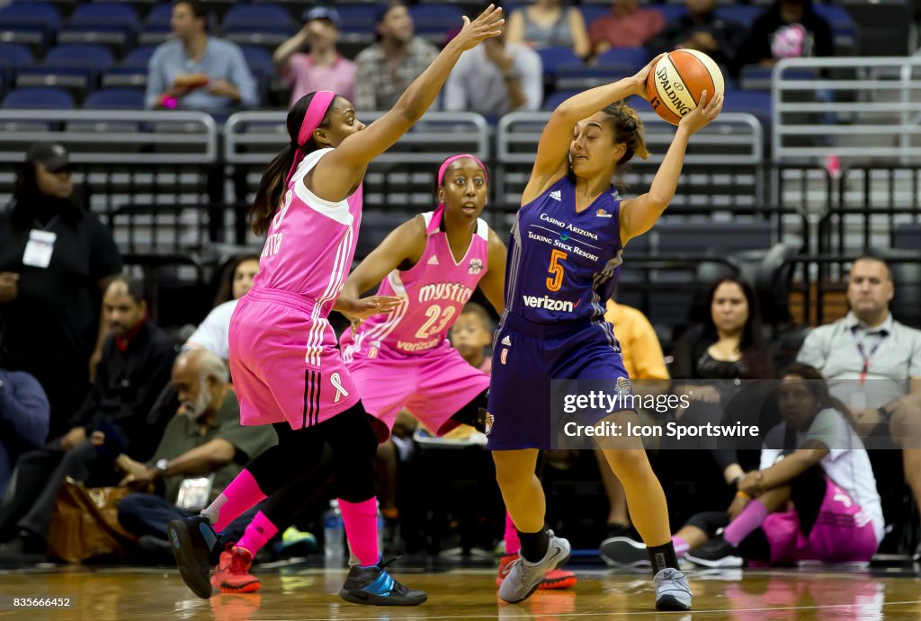WNBA: AUG 18 Phoenix Mercury at Washington Mystics