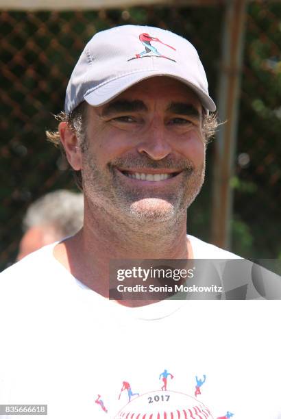 Billy Strong attends the 69th Annual Artists and Writers Softball Game at Herrick Park on August 19, 2017 in East Hampton, New York.