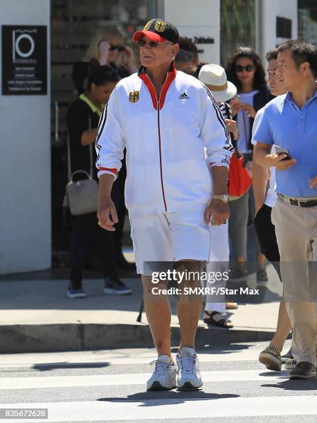 Frederic von Anhalt is seen on August 19, 2017 in Los Angeles, California