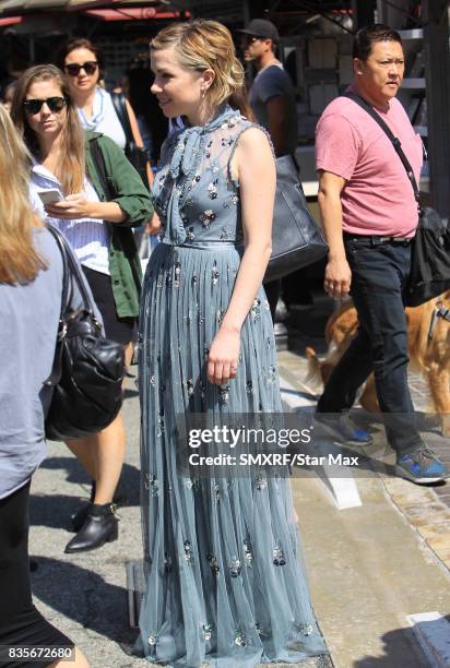 Singer Carly Rae Jepsen is seen on August 19, 2017 in Los Angeles, California