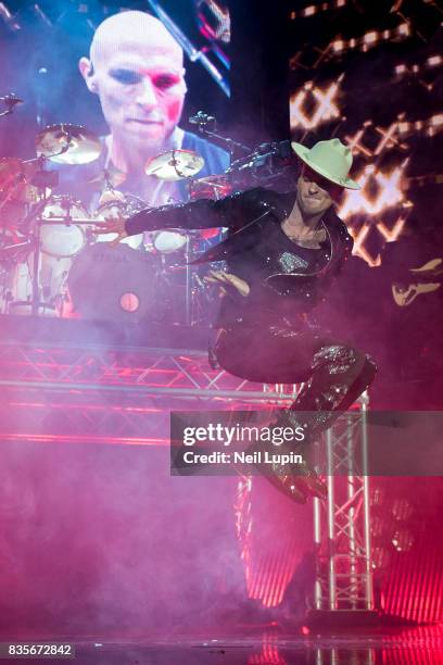 Matt Goss of Bros performs at The O2 Arena on August 19, 2017 in London, England.